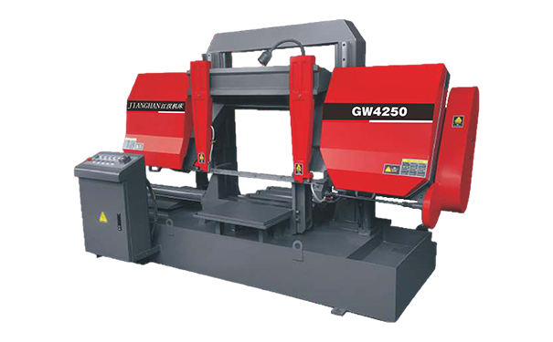 江口GW4250双柱龙门卧式带锯床